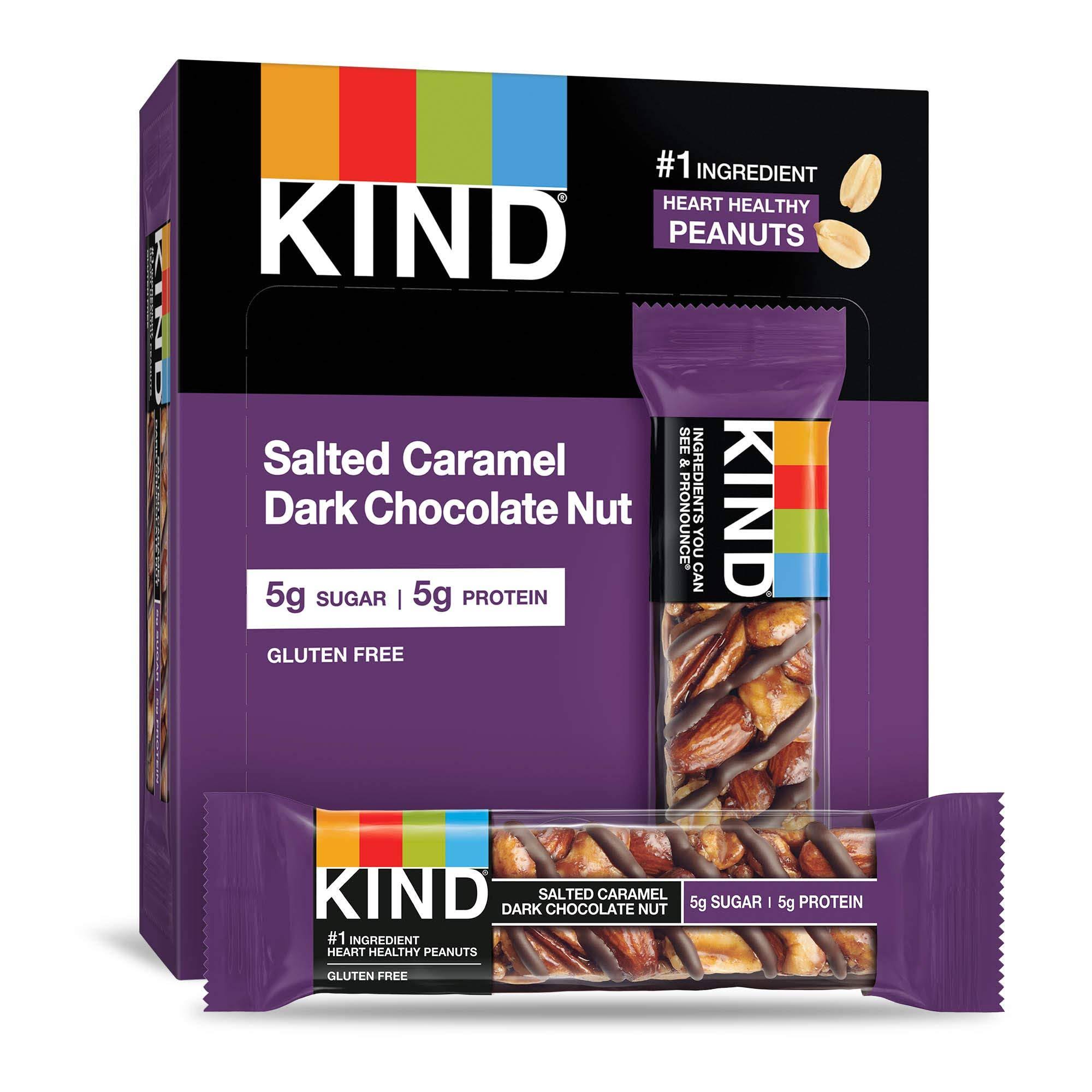Caramel & Dark Chocolate & Nut Salted Bar J8005