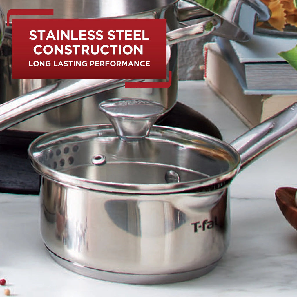 3 Quart Stainless Steel Sauce Pan with Lid D629328