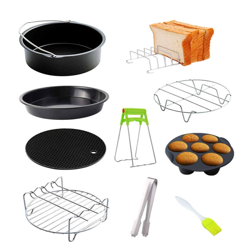 10Pcs Air Fryer Accessory Kit Y310002