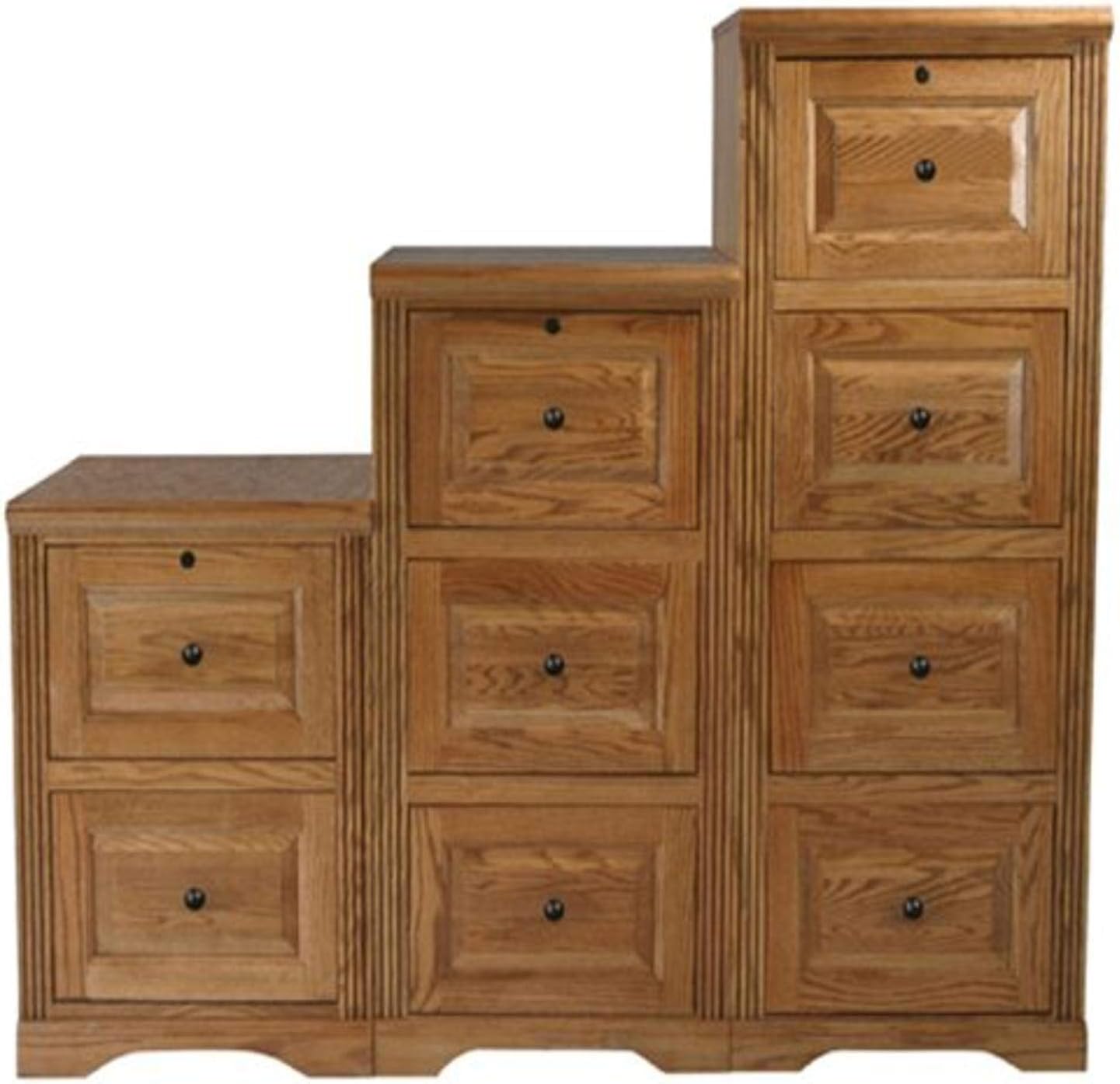 Unfinished 3 Drawer File Cabinet E105
