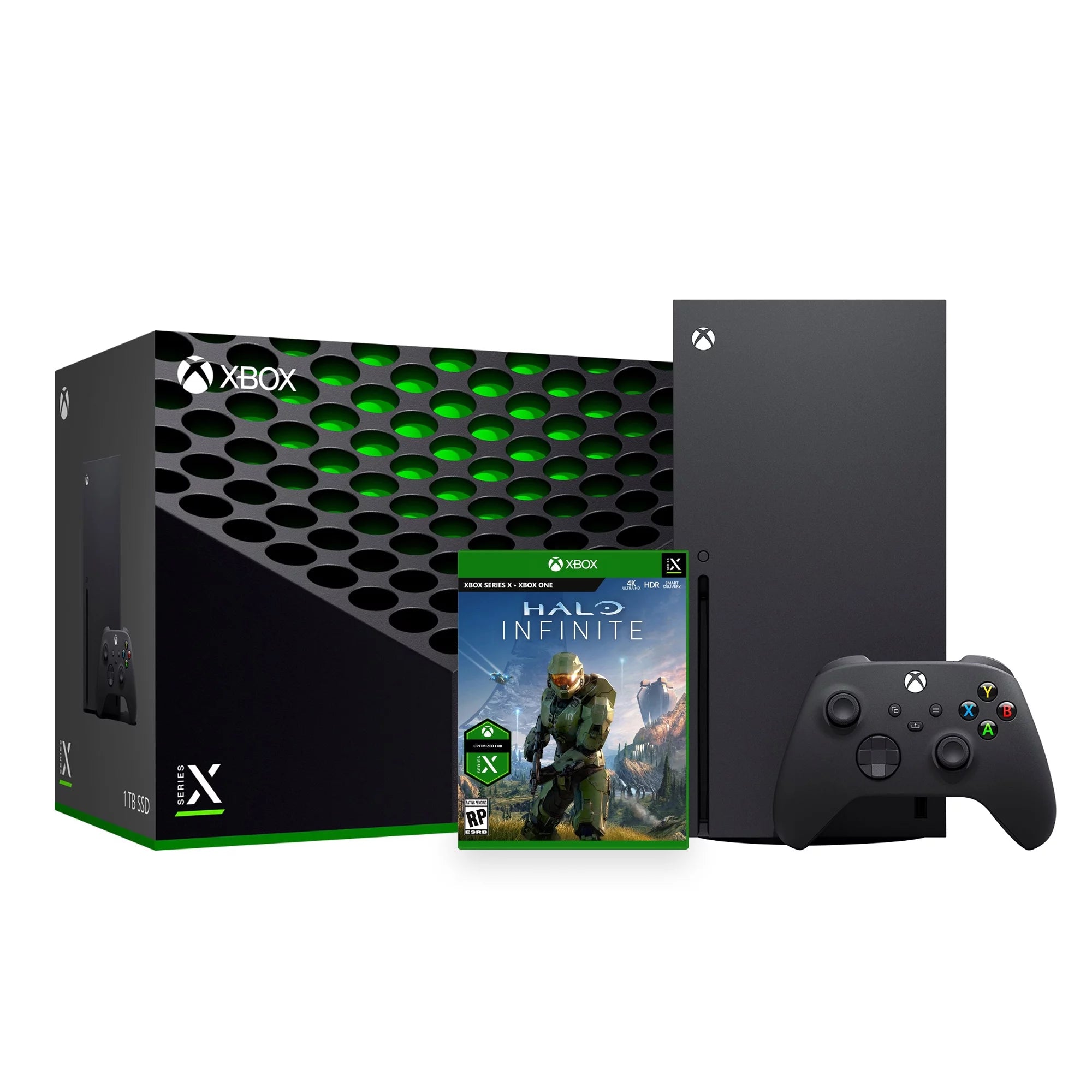 1TB SSD Console Bundle with Halo Infinite and Xbox Chat Headset Z714122