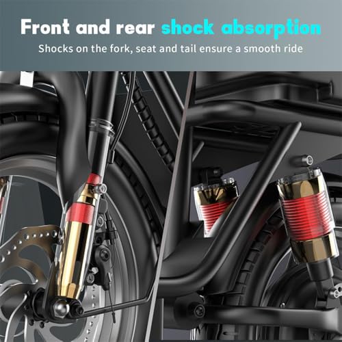 28 MPH 35 Miles Range 14'' Fat Tire Electric Scooter R3951