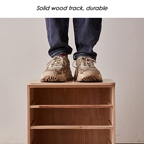 Solid Wood Desktop File Cabinet with Lockable Drawers R815614