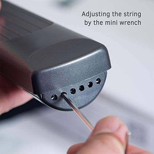 Portable Guitar Chord Practice Tool with Rotatable Chords Chart Screen P200
