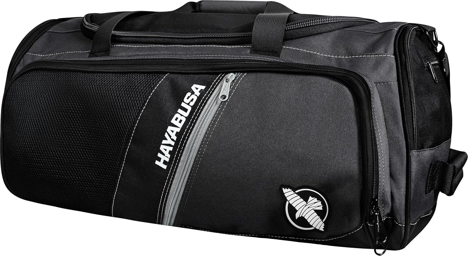 Black/Grey 50L Duffle Bag T4302