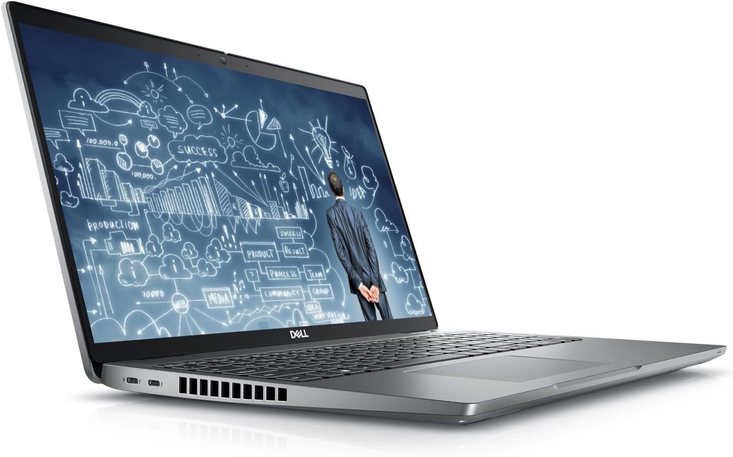 15.6" FHD Screen Laptop with 12th Gen Intel Core i5, 16GB DDR4 RAM, 512GB PCIe SSD, Backlit Keyboard, Windows 11 Pro, Black D153