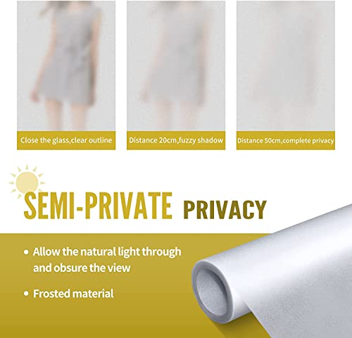 35.4 inch by 78.7 inch Privacy Window Film W85183