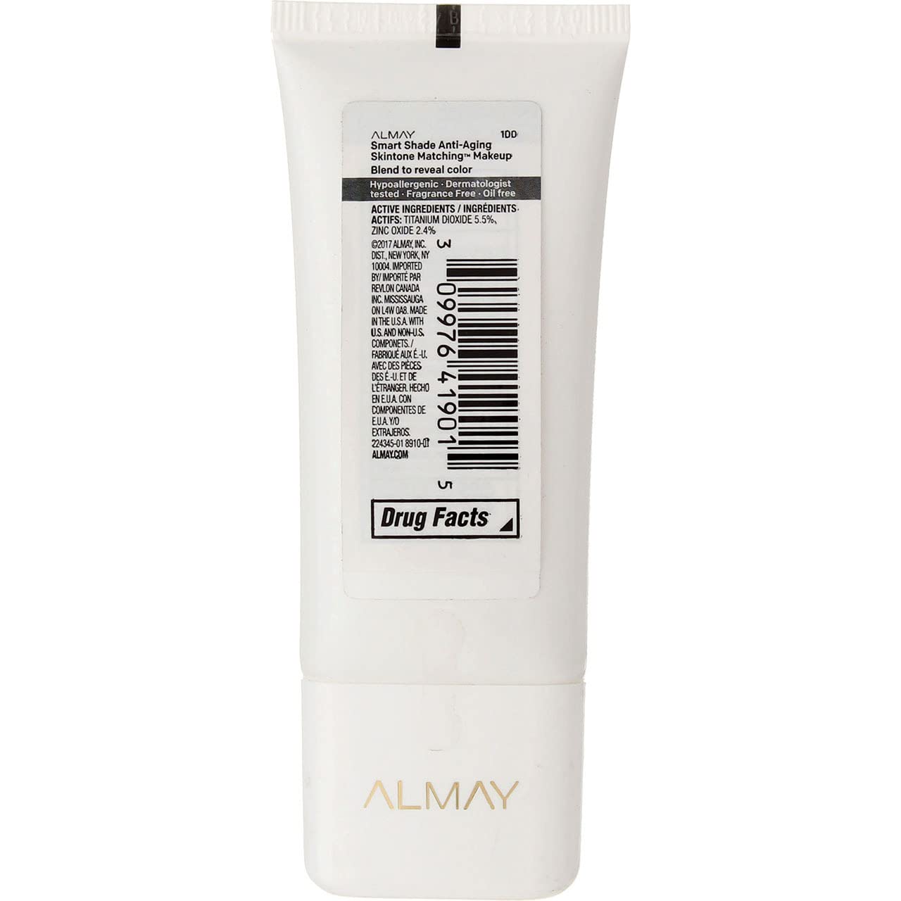 Anti-Aging Foundation, Medium Coverage, SPF 20, 1 Oz I9334