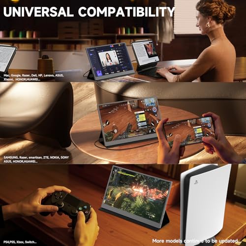 15.6 Inch 1080P IPS Portable Monitor F604535