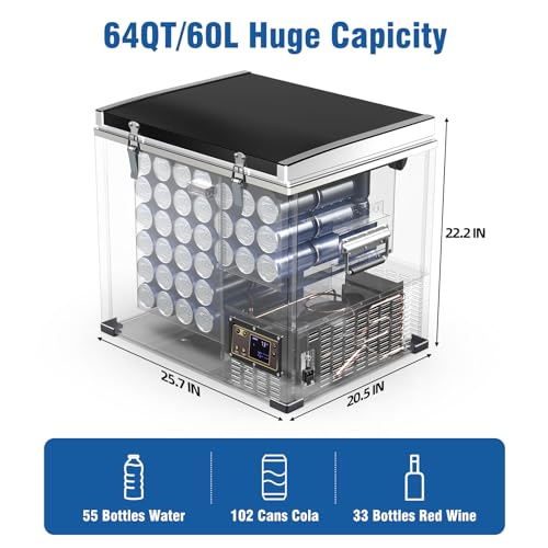 12 Volt 43L Portable Car Fridge V687555