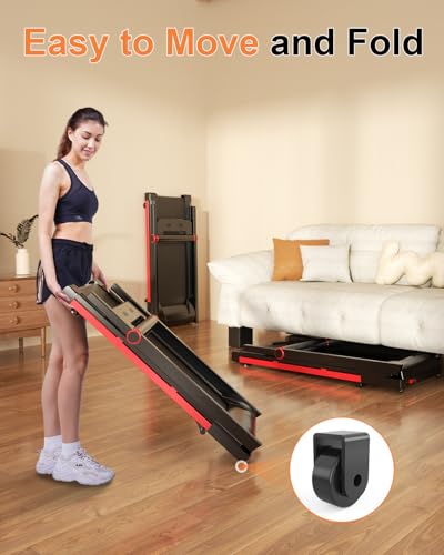 Folding Treadmill with 3.5 HP, 350 LBS I713