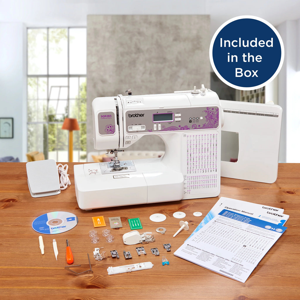 Computerized Sewing and Quilting Machine with Wide Table Q78285