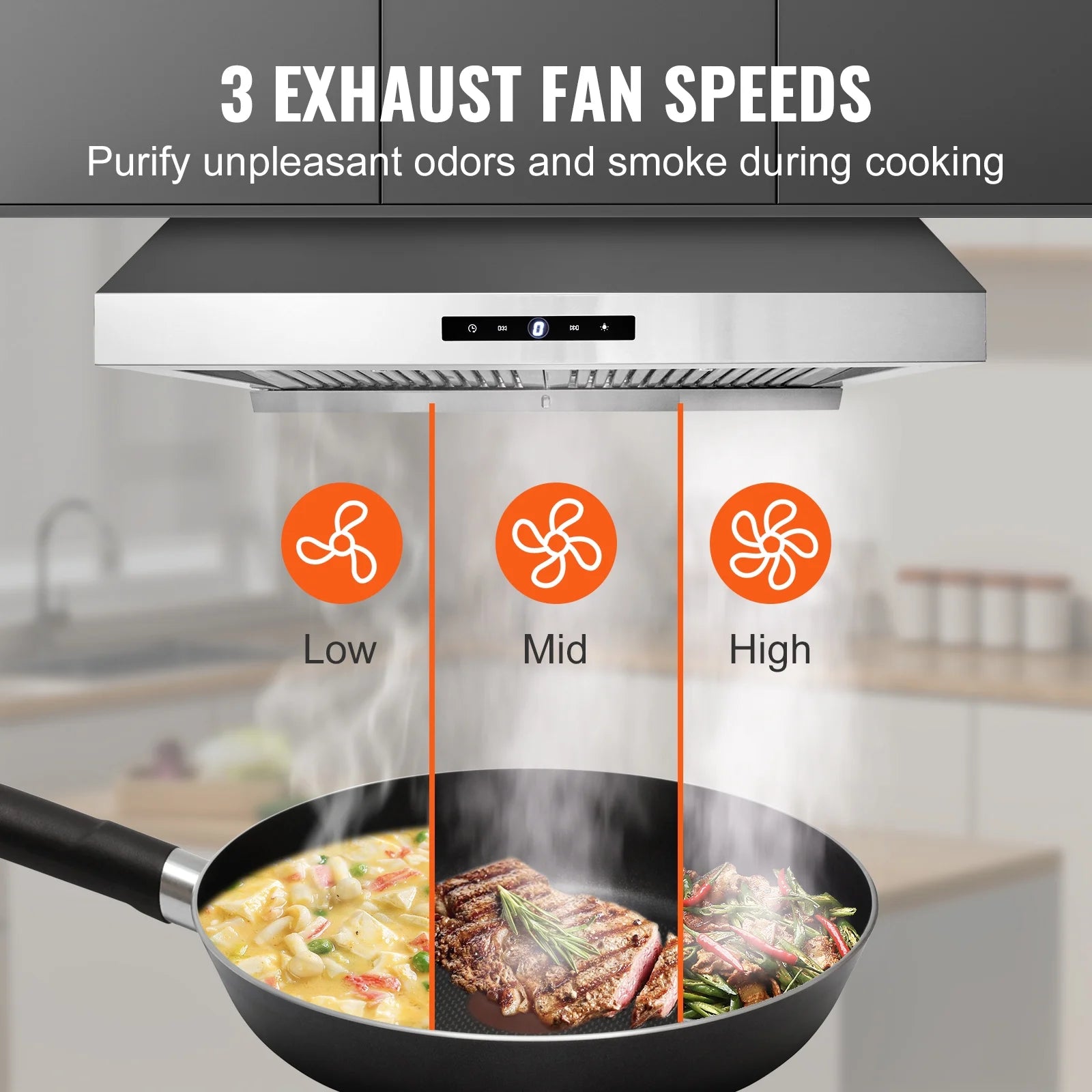 30" Under Cabinet Range Hood Stainless Steel V779345