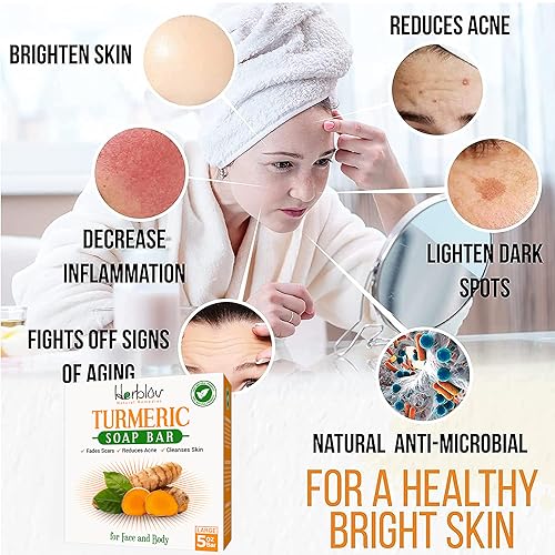 Natural Turmeric Soap Bar – 5oz S11949