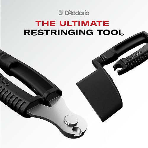 Bass Guitar String Winder, Cutter, Bridge Pin Puller - All-in-One Tool W8850