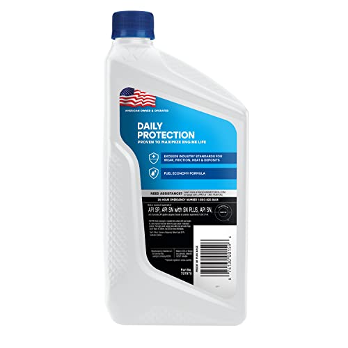 5W-20 Synthetic Blend Motor Oil 5 QT I182