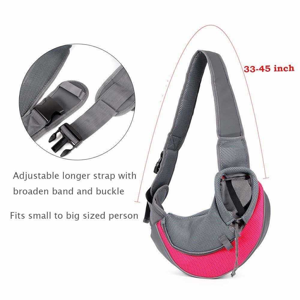 Breathable Mesh Pet Dog Sling Carrier F53577