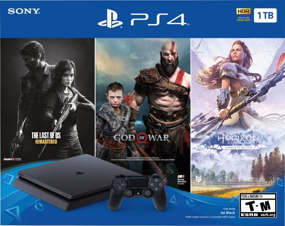 Playstation 4 1TB Slim Jet Black N167609
