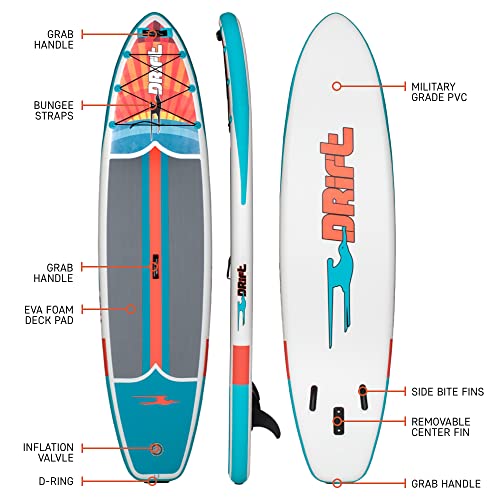 Inflatable Stand Up Paddle Board with Pump and Paddle S518580