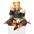 Anime Devil Slayer Eating Rice Balls Sitting Pose Action Figure Toy W604645