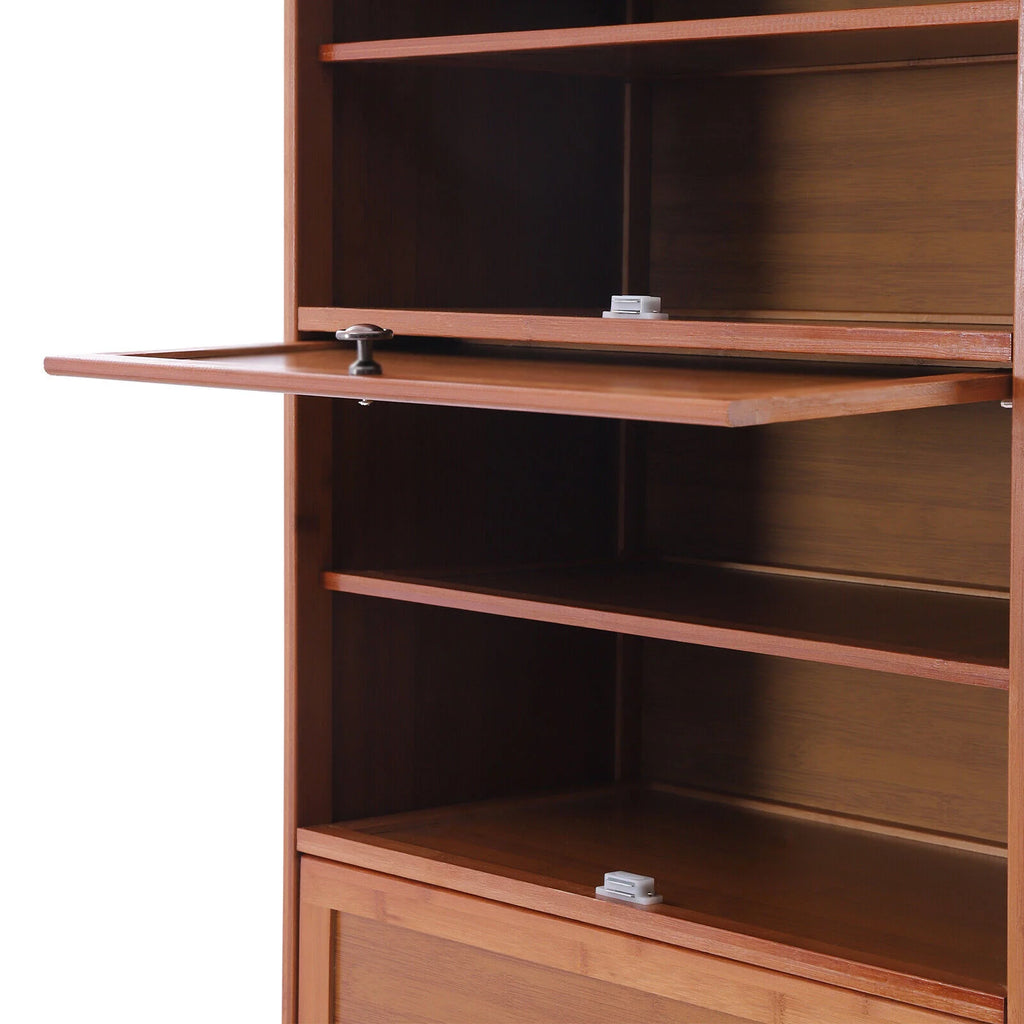 10 Tier Bamboo Shoe Rack Storage Furniture C299673