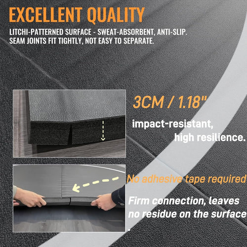 10' x 10' Flexi Roll Wrestling Mat J623