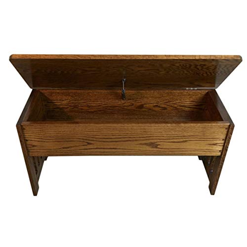 Wooden Storage Bench with Flip Top Lid R32162