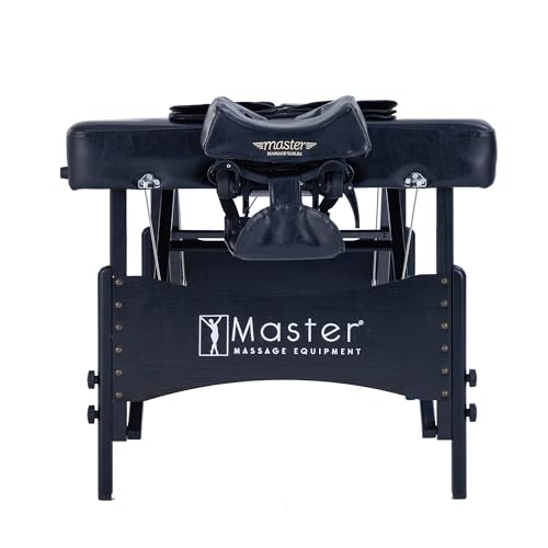 30" Black Portable Massage Table with Airbags Y939