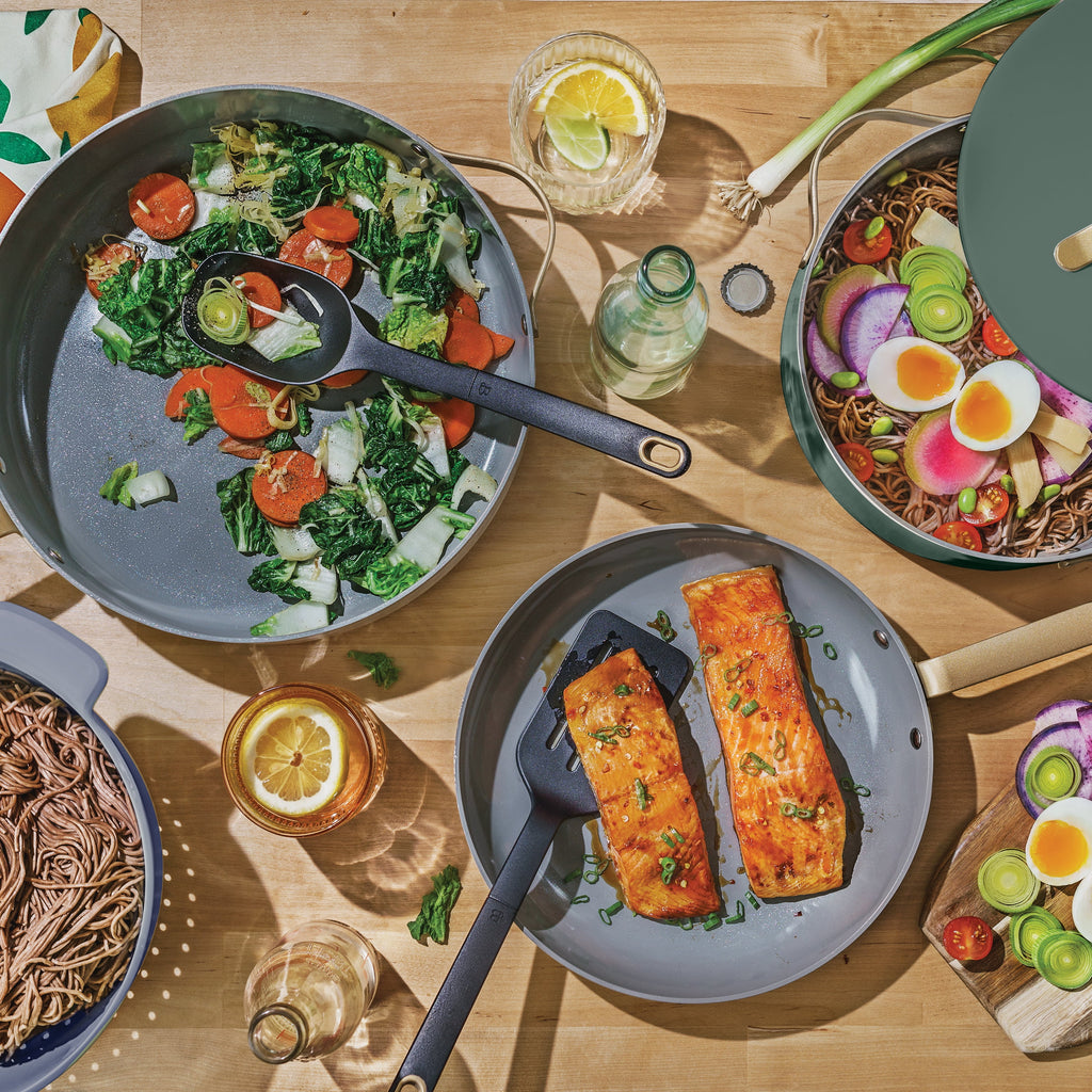 20pc Ceramic Non-Stick Cookware Set X225690