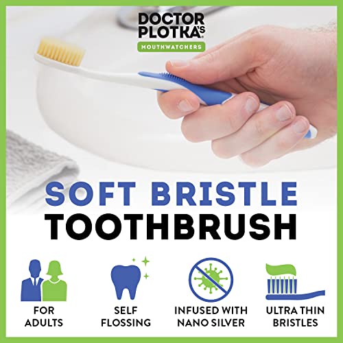 Extra Soft Bristle Manual Toothbrush, 4 Pack T41667