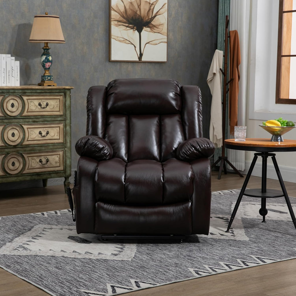 Dual Motor Electric Power Lift Recliner Chair with Massage and Heat C48613