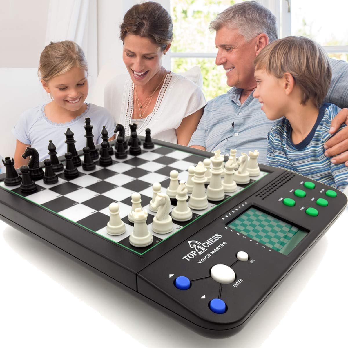 Electronic Voice Chess Computer Teaching System O736338
