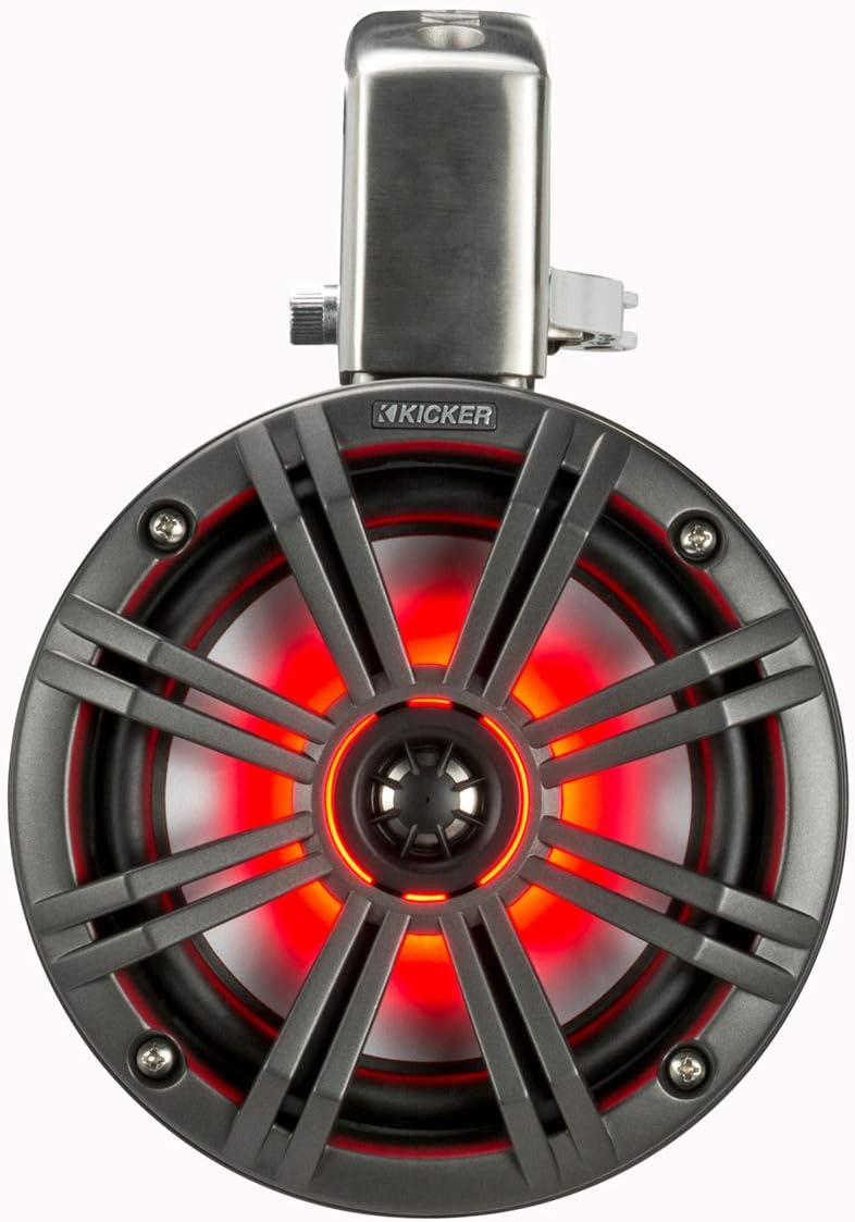 6.5" 390w Marine Wakeboard Tower Speakers with LED's G15446