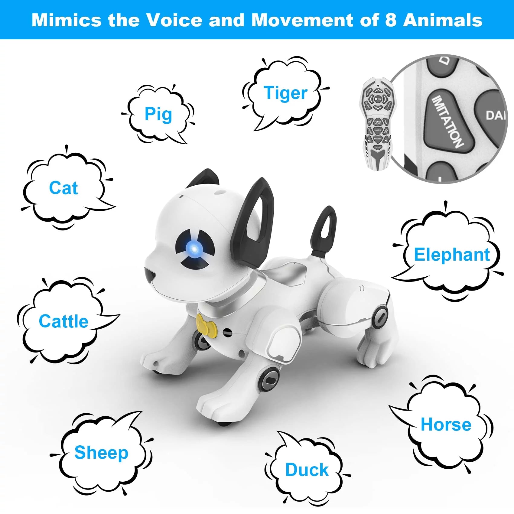 Remote Control Robot Dog Toy A49825