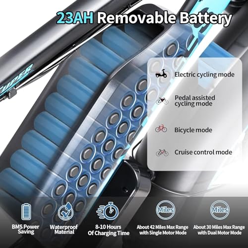 2000W 26x4 Inch Fat Tire Electric Bike V66536