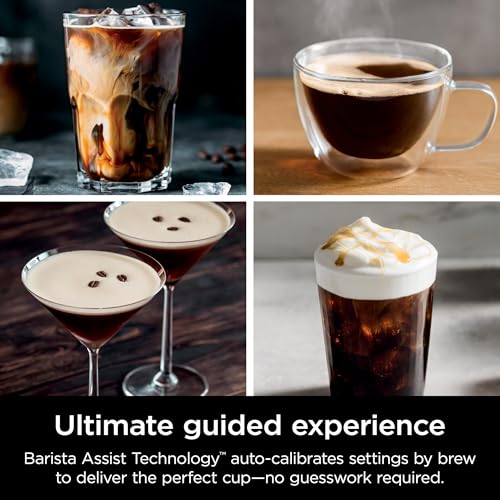 Stainless Steel Espresso Machine and Drip Coffee Maker with Integrated Coffee Grinder and Milk Frother B58267