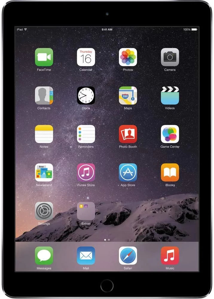 iPad Air 2nd Generation 9.7" 16GB Space Gray Tablet (WiFi Only) N92971