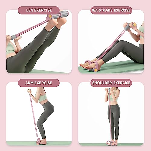 Pedal Resistance Band Elastic Pull Rope Fitness Exercise Equipment D793
