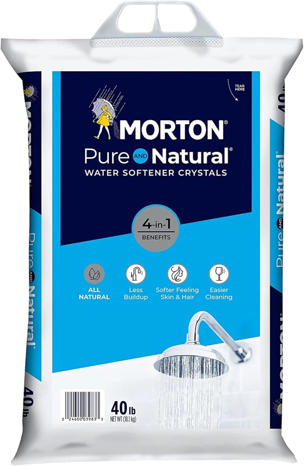 Two Pack 40LB Water Softener Salt J9181