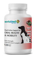 120 Soft Gels Periodontal & Joint Health for Cats & Dogs T4445