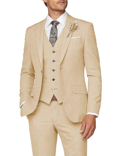 Mens 3 Piece Slim Fit Suit H760789