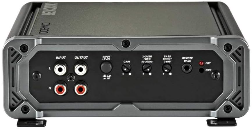 Black Class D Car Audio Amplifier Z488
