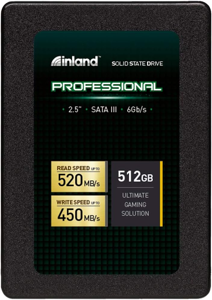 512GB 2.5" SATA III Internal Solid State Drive Pack of 2 D5831