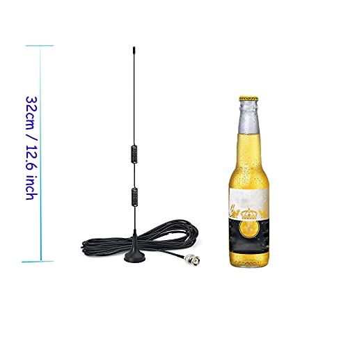 20-1300MHz Police Scanner Antenna Magnetic Base Antenna (2-Pack) M533