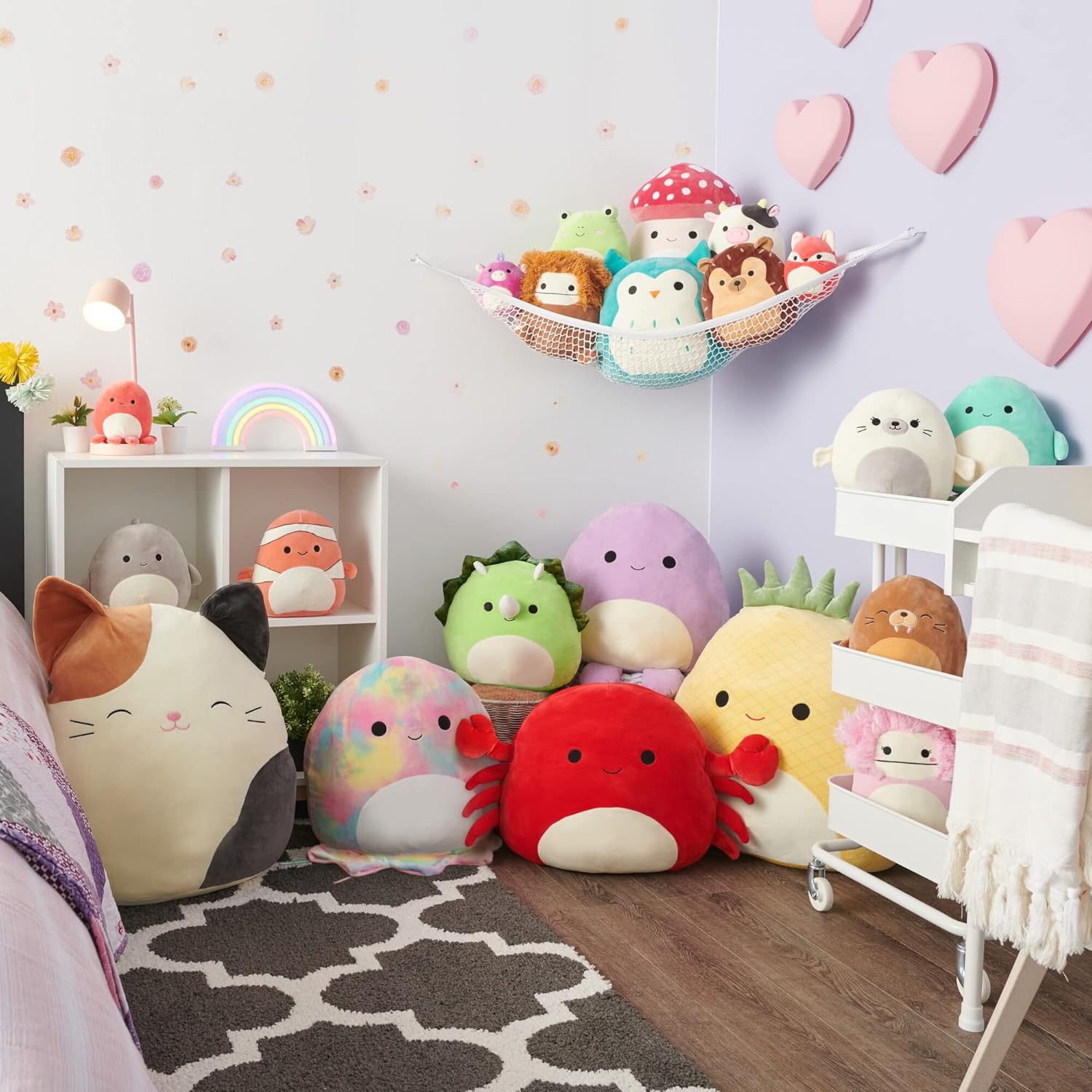 14-Inch Rainbow with Clouds Plush C33067