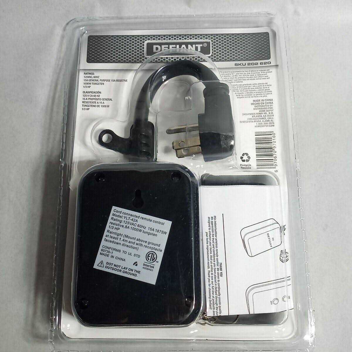 Wireless Indoor/Outdoor Remote Control K72759