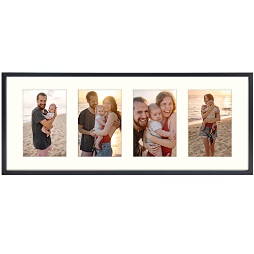 8x20 Distressed White Real Wood Picture Frame N4768