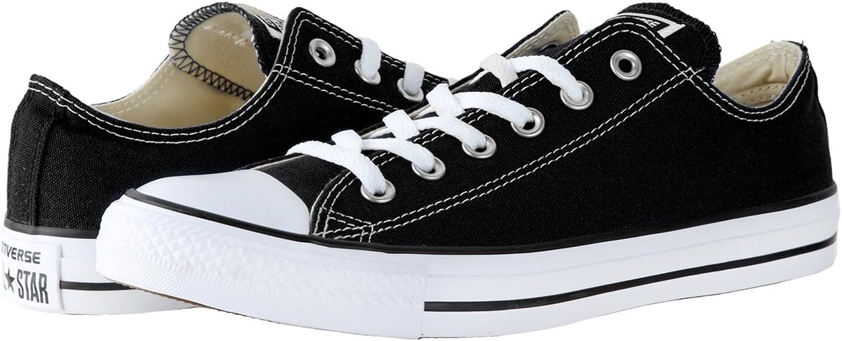 Black/White Low Top Shoes R58065