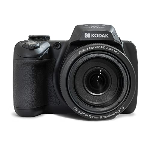 16 MP Digital Camera with 52x Optical Zoom 24mm Wide Angle Lens 1080P Full HD Video 3" LCD Screen Black U1147