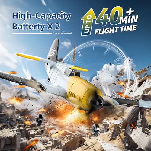 2.4GHz 6-axis Gyro Stabilizer RC Plane U73466